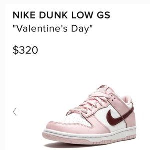 Nike Dunk Low GS “Pink Foam/Valentine’s Day” 2023